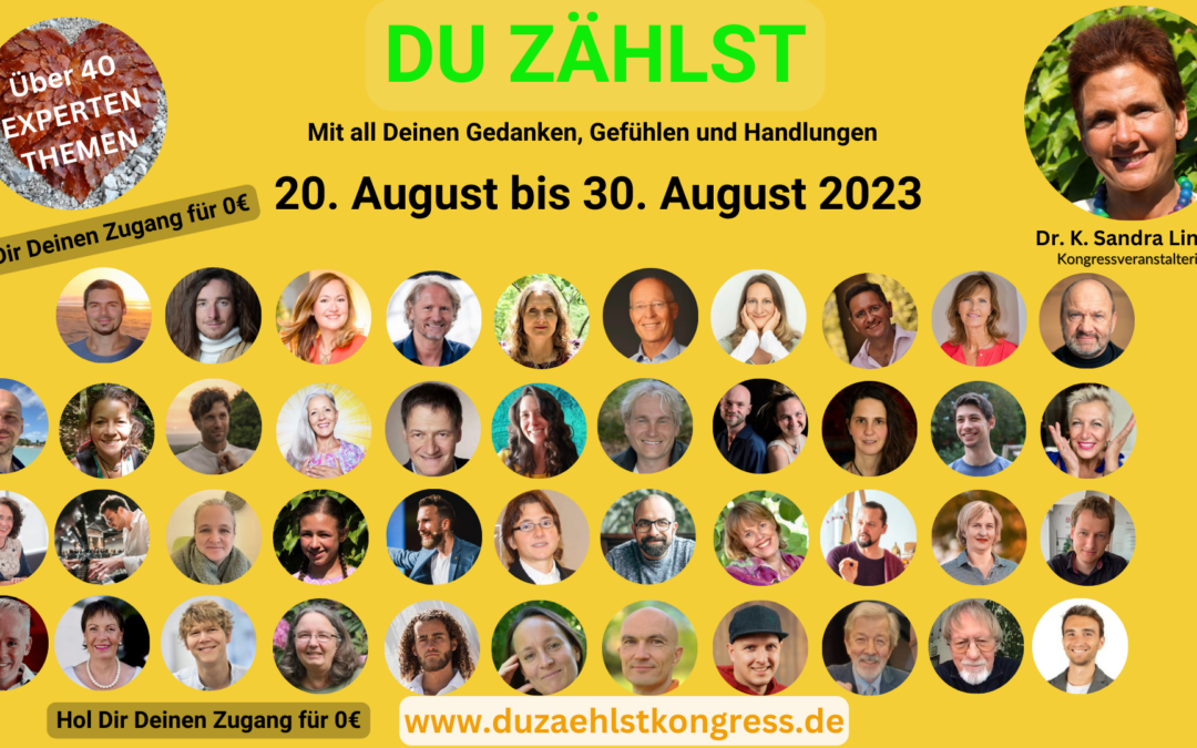 Einladung zum “DU ZÄHLST”-Kongress