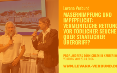 Prof. Andreas Sönnichsen in Kaufering zur Masernimpfung und Impfpflicht | Vortrag vom 23. April 2026