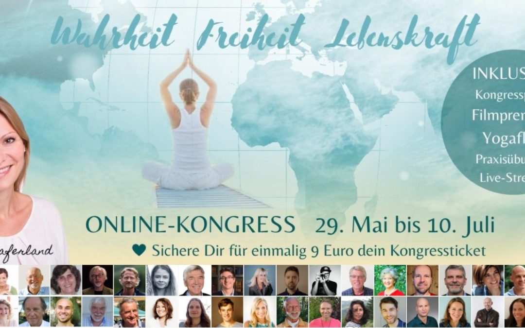 Online-Kongress Werbung: Die Reise Deines Lebens 2021 – Wahrheit-Freiheit-Lebenskraft